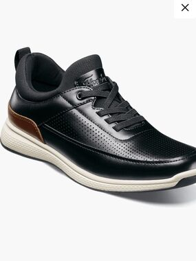 NIB Boys Florsheim Satellite Leather Sneaker